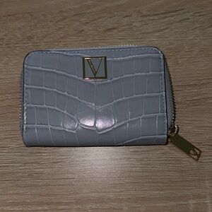 brand new baby blue wallet